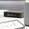 Smart-Home-Bridge JS | Matter-Standard. Für ein intelligent vernetztes Zuhause. Einfache Installation per App. Sichere Verschlüsselungstechnik. Kompatibel mit Alexa