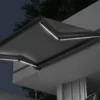 Kassettenmarkise Curve LED | 5 x 3
