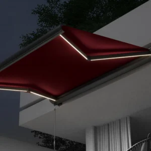 Kassettenmarkise Curve LED | 5 x 3