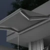 Kassettenmarkise Curve LED | 5 x 3