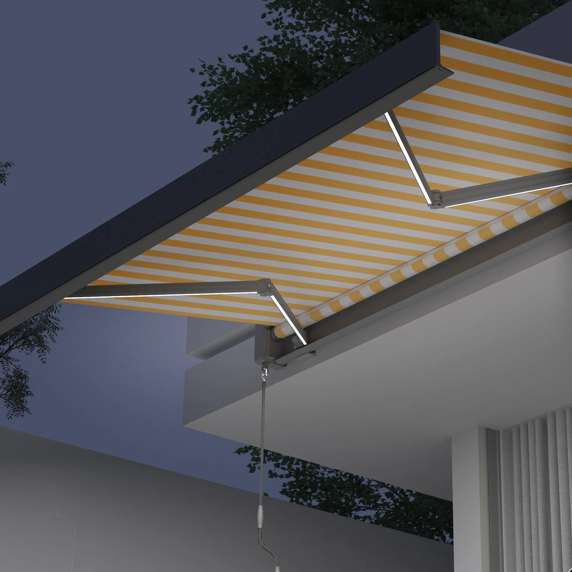 Kassettenmarkise Quadris LED | 4