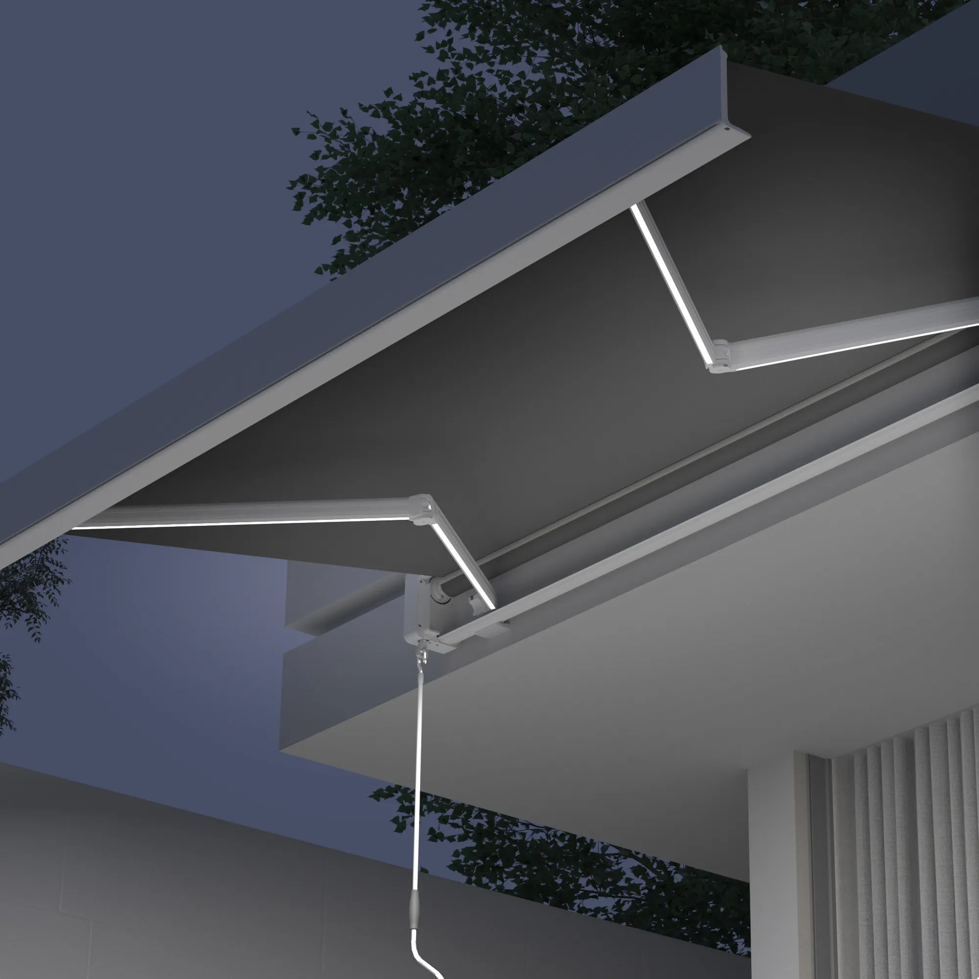 Kassettenmarkise Quadris LED | 4
