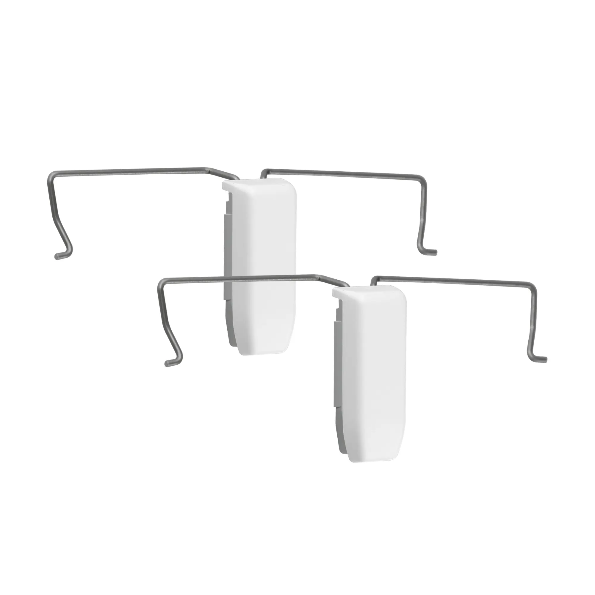 Slim Klemmhalter für Cosiflor / Delphos Plissees VS2 | 2 Stück