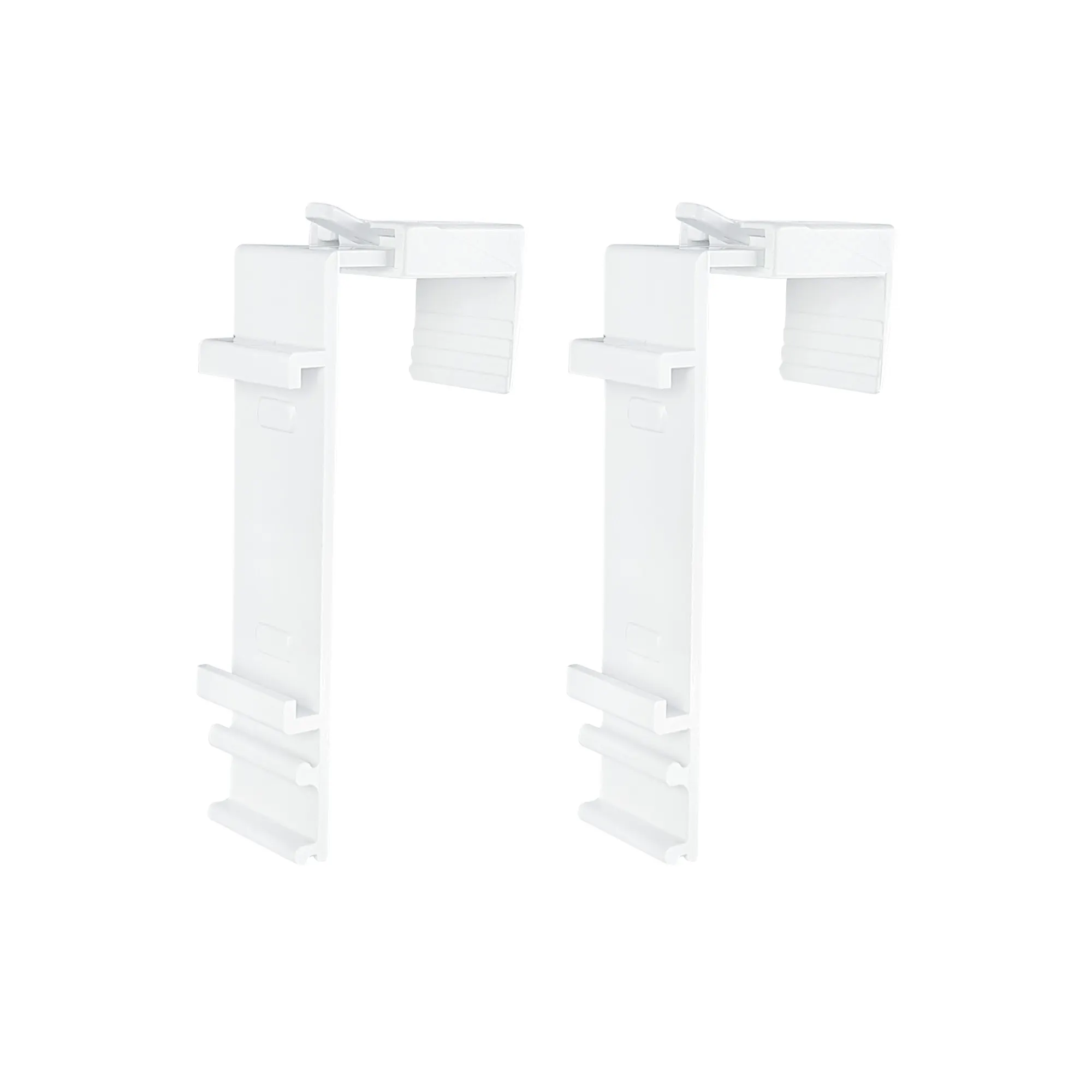 Klemmhalter für Klemmfix Doppelrollo | 15 - 23 mm Fensterflügel | 2er Set