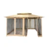 Moskitonetz-Wand für Comfort Gartenpavillon | beige