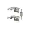 VICTORIA M Aluminium Jalousie Ersatzteil-Set für Fenster-Jalousien oder Tür-Jalousien. 2er Jalousie-Universalhalter Set inkl. Kindersicherung. Passend für alle VICTORIA M Aluminium Jalousien mit 25 mm Kopfleiste. Einfacher Wechsel defekter Teile.
