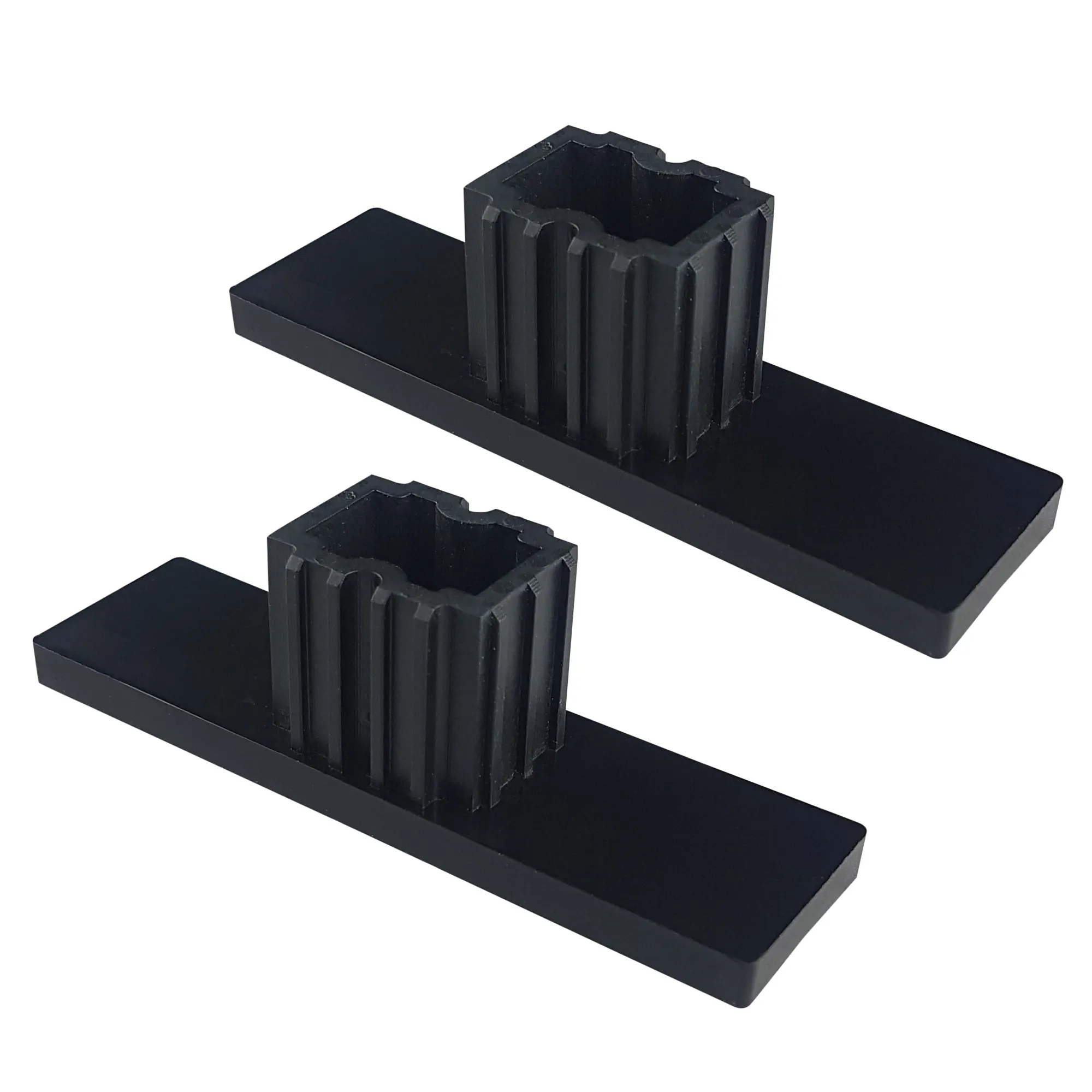 Verschlusskappe für Rollladen-Führungsschienen PPD 79 (79 x 22 mm) | 2er Set