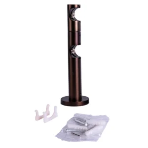 Wandhalter für Gardinenstange / Gardinenstange mit Innenlauf | ⌀19 mm