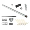 Wellenset SW60 Universal-Motor | für alle Rollladenkästen bis 120 cm. Unser Wellenset SW60 mit Universal-Motor eignet sich sowohl für Neubau- als auch Altbau-Rollladenkästen bis zu 120 cm Länge. Die jeweils benötigten Kugel- und Aufstecklager sind im Lieferumfang des Sets inbegriffen. In der stabilen Stahlwelle ist ein leistungsstarker Universal-Motor bereits fachmännisch verbaut