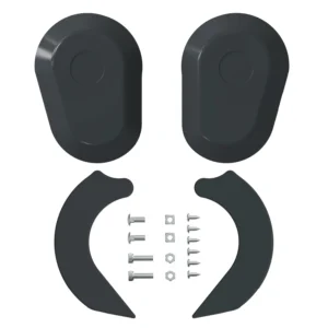 Endkappenausfallprofile & Endkappen für Kassettenmarkise Curve 2000 | 2 Stück
