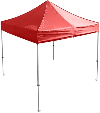 Das hochwertige Ersatzdach für den Pavillon PRO 40 in der Farbe Rot hat folgende Maße: 6 x 4m. Das Zeltdach aus Polyesterstoff mit Spezialbeschichtung ist wasserdicht