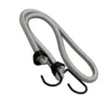 JAROLIFT Expander mit 2 Spiralhaken 65cm in silber - Unser JAROLIFT Expander mit 2 Spiralhaken hat eine Länge von 65 cm und einen Gummiseildurchmesser von 8 mm. Der Spiralhaken ist aus hochwertigem Metall mit einer schwarzen Kunststoffummantelung. Das Gummiseil ist zusätzlich im Spiralhaken mit zwei Sicherheitsklammern fixiert