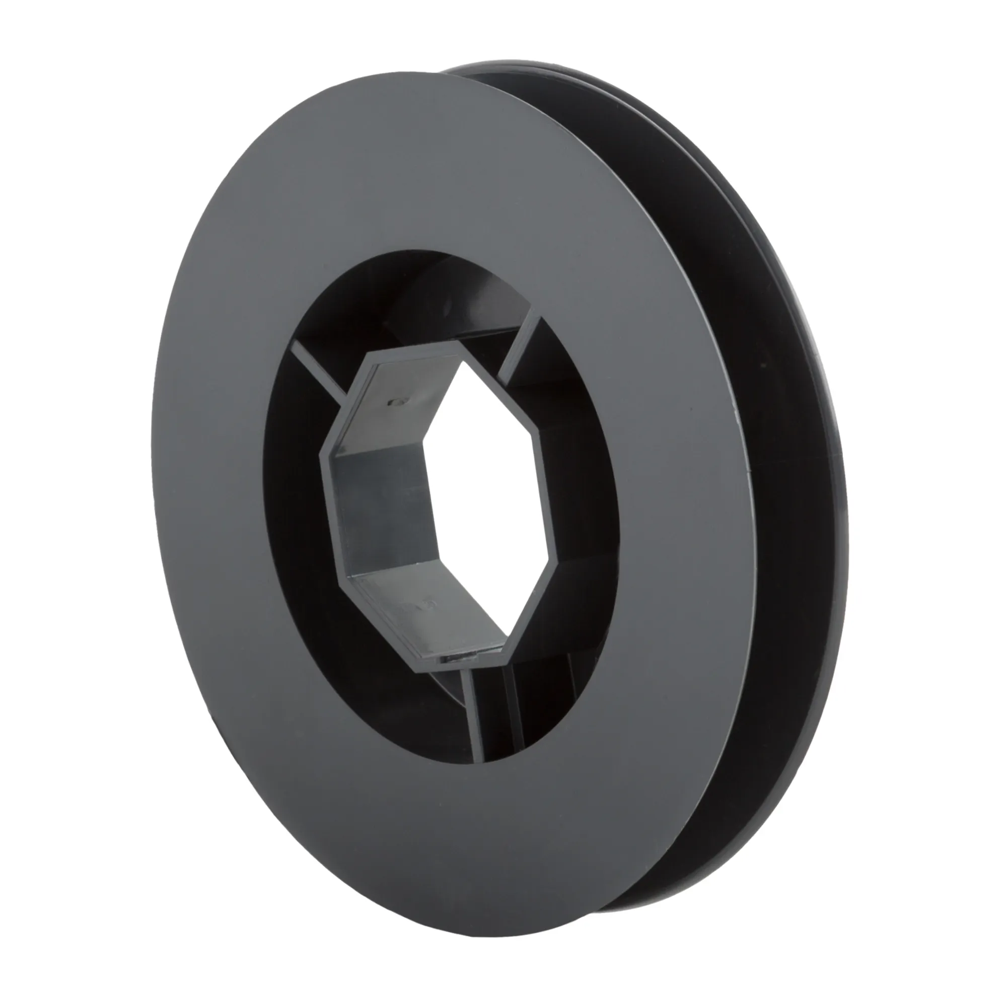 Die JAROLIFT Gurtscheibe (120 mm Durchmesser) für Rollladen 8-Kant Stahlwelle SW40
