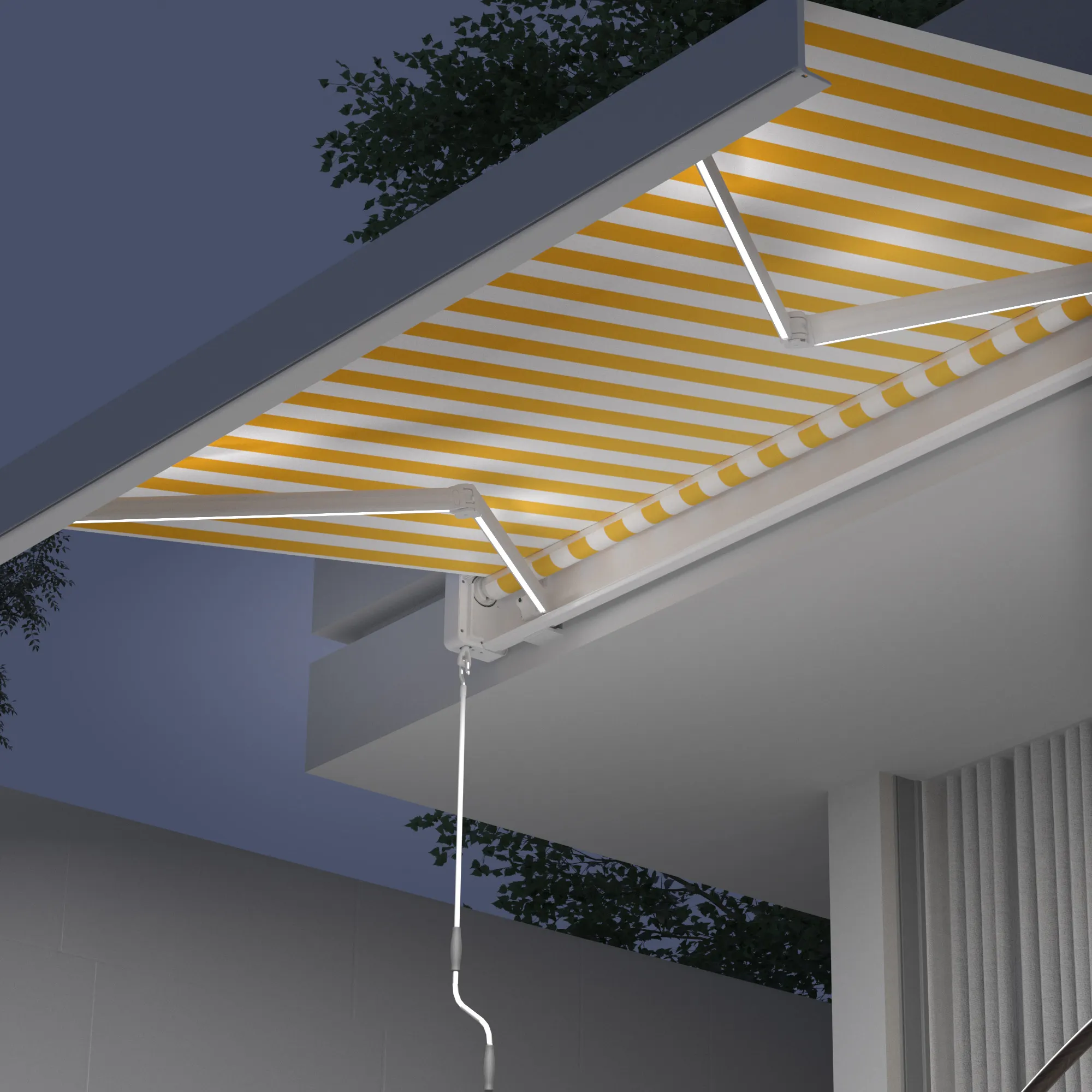 Kassettenmarkise Quadris LED | 4
