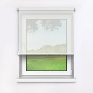 Das XXL Rollo ist bis zu einer Breite von 250 cm und einer Höhe von 300 cm erhältlich. Mit diesen Maßen ist es besonders für breite Fenster geeignet. Wir bieten dieses Modell in vielen Stofffarben und in 3 Transparenzgraden an: lichtdurchlässig