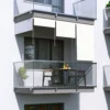 Außenrollo - Senkrechtmarkise | freihängend