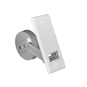 Rollladen Einlass-Gurtwickler (104 mm Lochabstand) inkl. Gurtwickler-Abdeckplatte