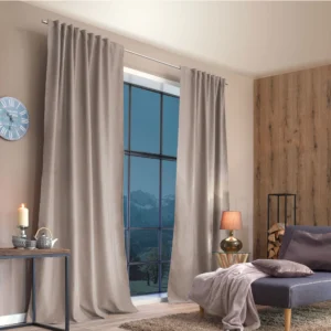 Home Wohnideen ESKIMO Thermo-Vorhang mit Kombiband | blickdicht