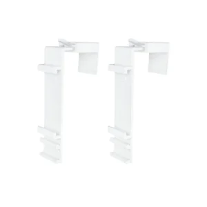 Klemmhalter für Klemmfix Doppelrollo | 15 - 23 mm Fensterflügel | 2er Set