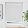 Das EasyFix Plissee von VICTORIA M in der Farbe Weiß mit den Maßen 90 x 200cm ist aus langlebigem Polyestergewebe gefertigt und kann flexibel an Fenster und Türen angebracht werden. Sie können das Plissee auf Wunsch in der Breite kürzen. Die Montage erfolgt ohne Bohren mit Hilfe der beiliegenden Klemmträger (siehe Montageanleitung). Eine Anbringung mit optional erhältlichen Klebehaltern ist ebenfalls möglich. Das EasyFix Plissee kann rückstandslos wieder entfernt werden und eignet sich daher besonders für Mietwohnungen. Die Bedienung über die vier PVC--Bediengriffe ist unkompliziert. Das Plissee bietet guten Sicht- und Sonnenschutz. Es kann mit einem Lappen oder Staubwedel gereinigt werden. Im Lieferumfang enthalten: EasyFix Standard Plissee