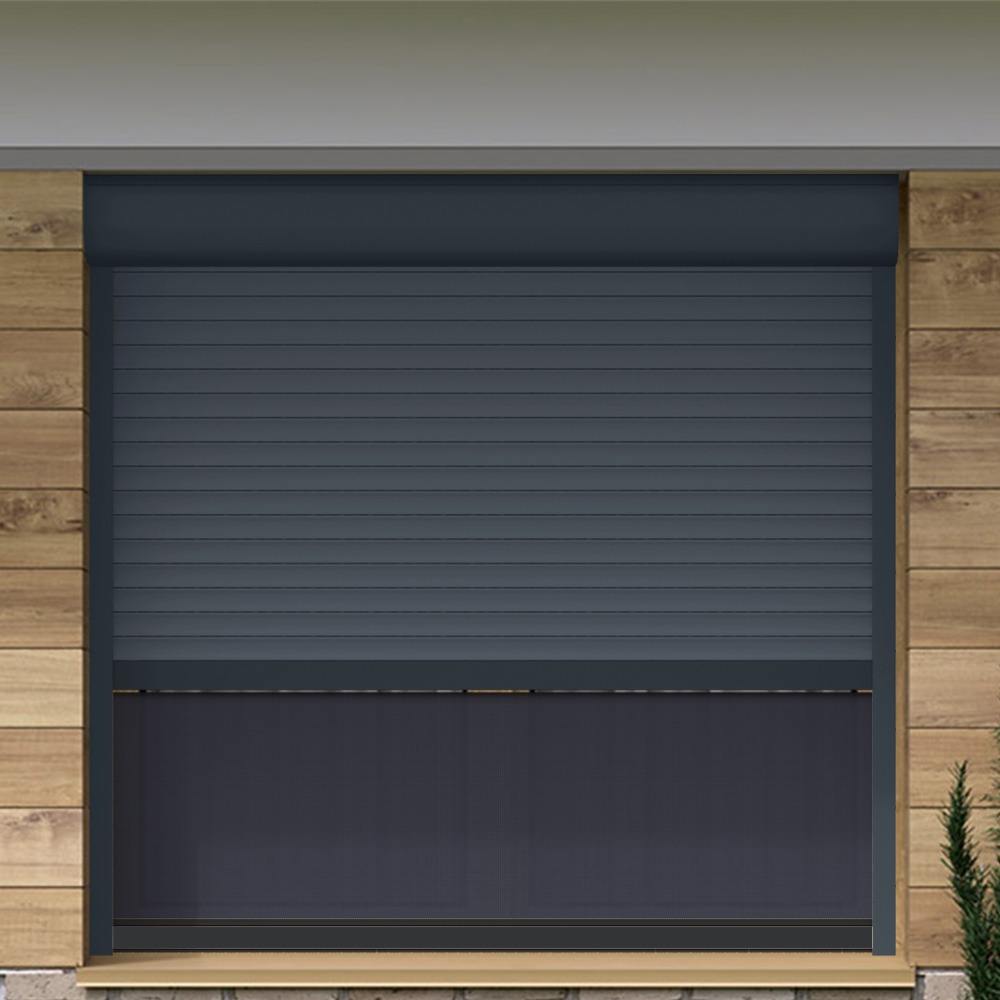 Vorbaurollladen Hybrid nach Maß | Insektenschutz- / Screen Rollo. Wahlweise integriert: Insektenschutzrollo oder Screenrollo. Aluminium-Führungsschienen. Kunststoff- oder hochwertige Aluminiumlamellen. 30 verschiedene Lamellenfarben verfügbar (u.a. Holzoptik). Auch als Fenster- und Türkombinationen möglich. Der All-in-One-Rollladen – mit integriertem Insektenschutz oder Screenrollo Dein Vorteile * Exklusiv bei Jalousiescout: Integriertes Screenrollo schützt vor Sonnen & Insekten * Doppelläufige Alu-Führungsschienen mit 3 Kastenformen * 30 Lamellenfarben für Alu & Kunststoffprofile * Markenmotoren mit Zeitschaltuhren oder Funk & Smartphone bedienbar * Genieße frische Luft und natürliche Belüftung ohne Insektenplage * Einfachste Nutzung. Sonnenschutz und Insektenschutz wann du es auch brauchst – ohne Klemmrahmen