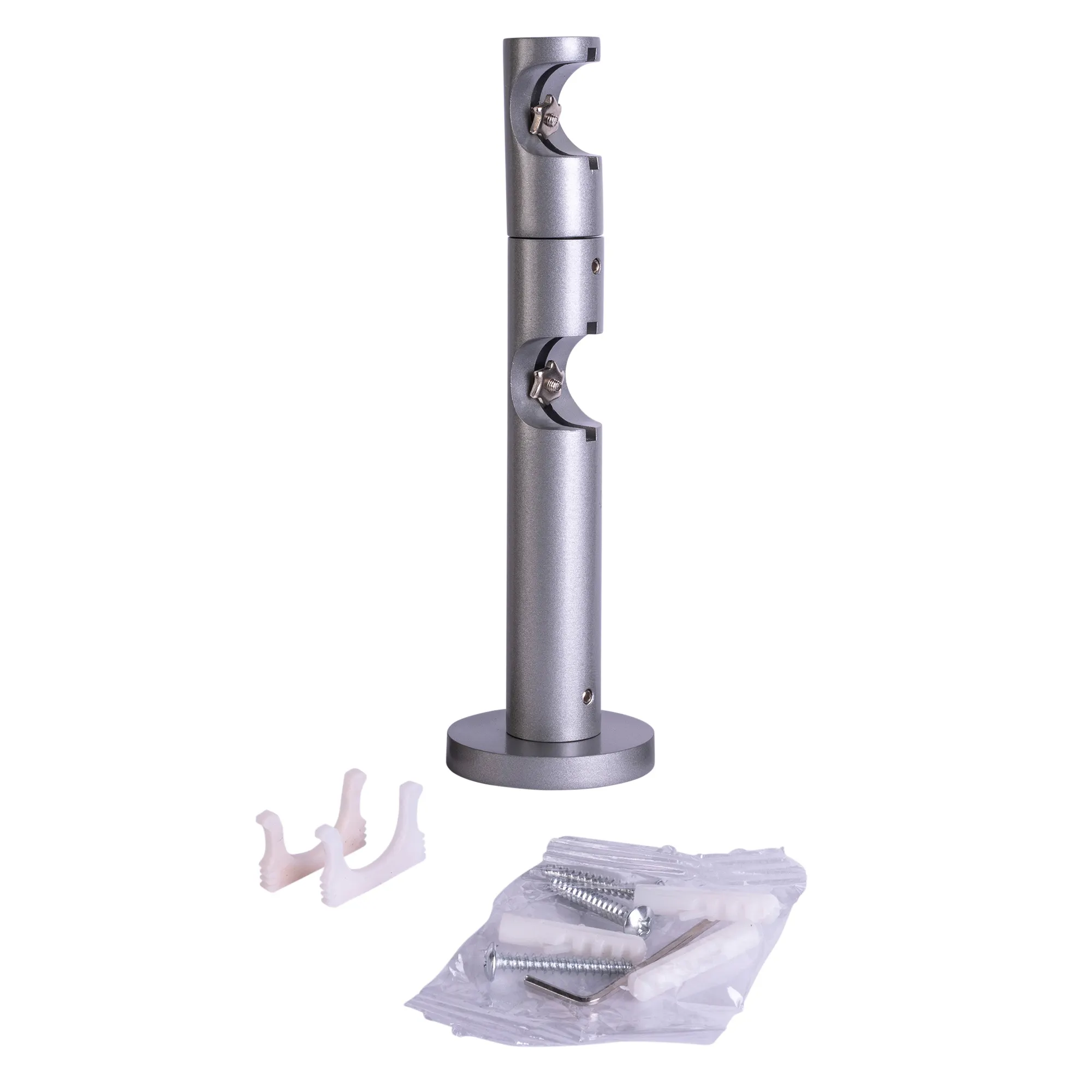 Wandhalter für Gardinenstange / Gardinenstange mit Innenlauf | ⌀19 mm