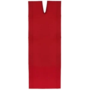 Der Klettverbinder für FaltpavillonPRO 40 aus Polyester in der Farbe Rot wird dazu eingesetzt
