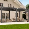PERGOMONDO Pergola mit Lamellendach. Entdecken Sie das ganze Jahr über Luxus im Freien mit PERGOMONDO Pergolen! Willkommen im Reich der Outdoor-Entspannung! PERGOMONDO bringt Ihnen die ultimative Pergola mit Lamellendach