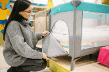 Kinderbett Mädchen 90×200 mit Matratze und Rausfallschutz kaufen